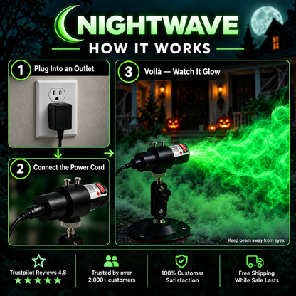 NIGHTWAVE™ Halloween Fog Light