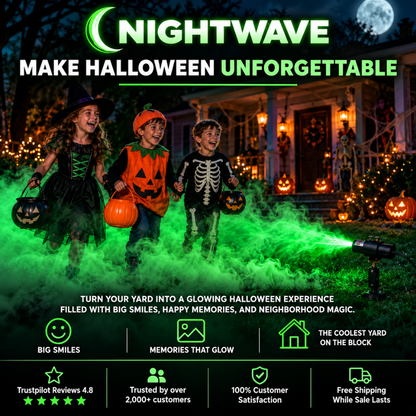 NIGHTWAVE™ Halloween Fog Light